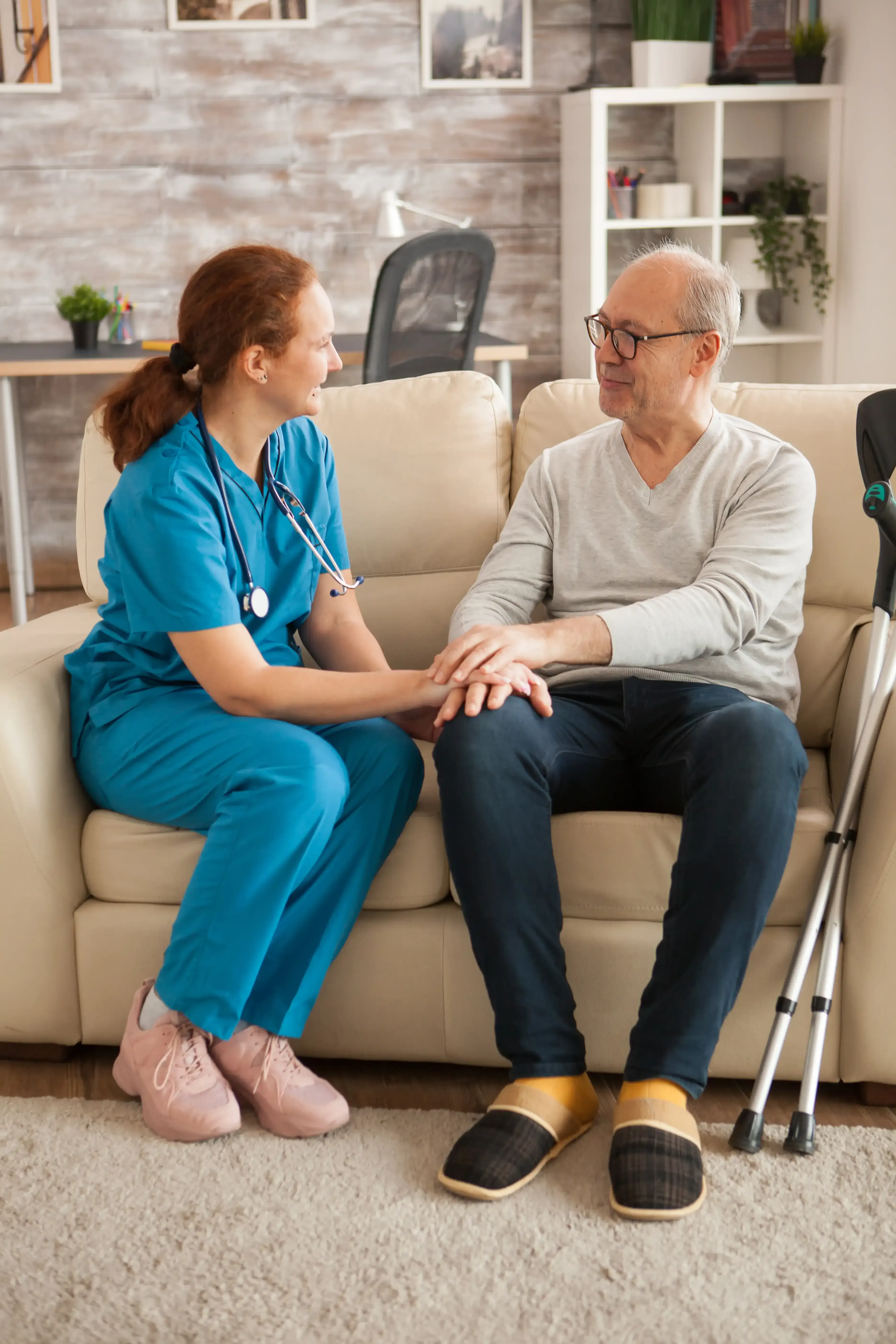 Portable diagnostic tools used for mobile healthcare at Hartley Health in Canton